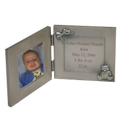 New Baby Silver Photo Frame